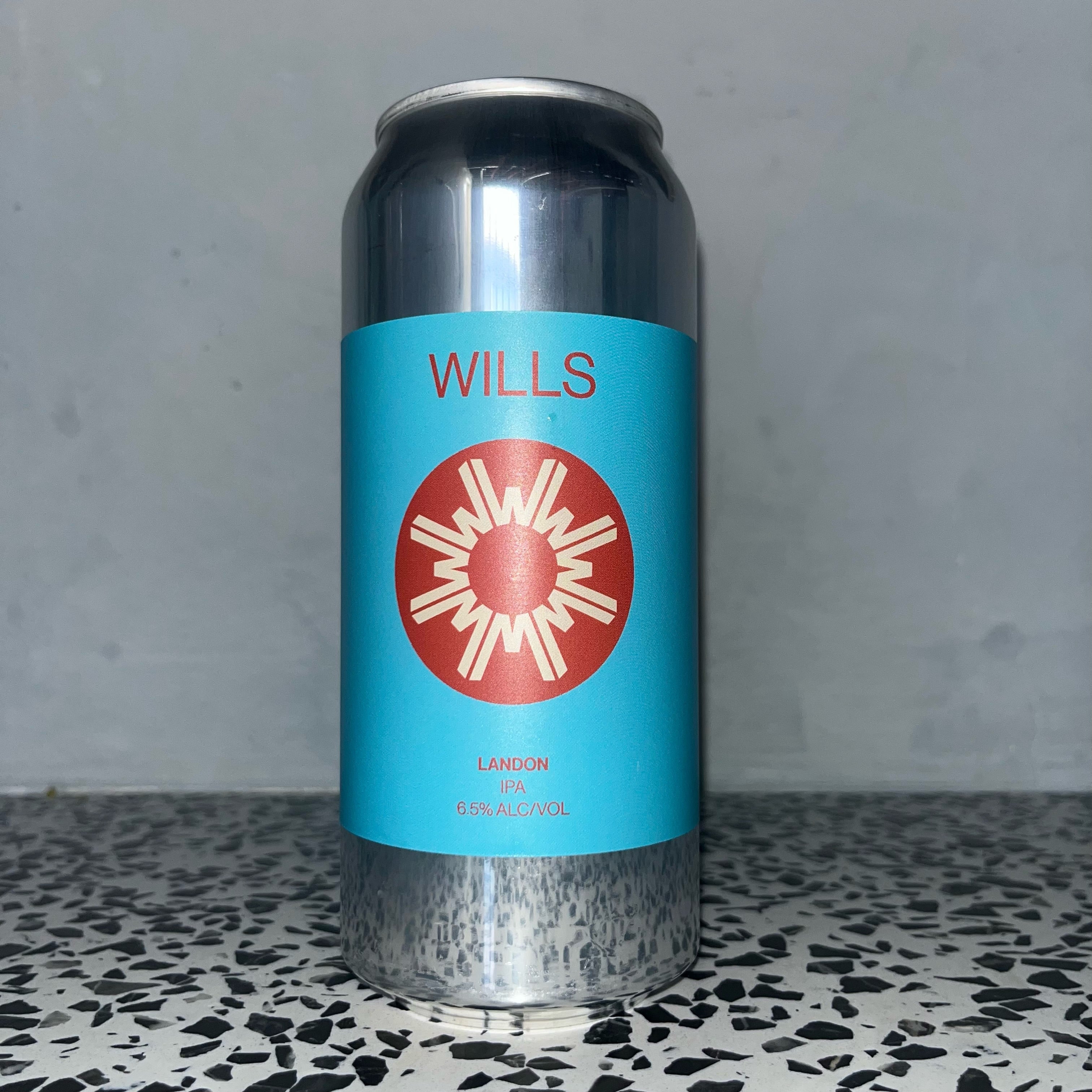Landon IPA can front showing grapefruit, pine, and tropical notes - WILLS Brewery & Bar Craft Beer